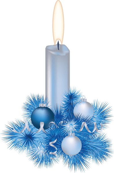 Christmas Candle PNG