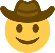 Cowboy Emoji PNG