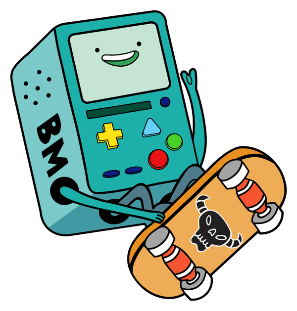 Skater Aesthetics Theme PNG