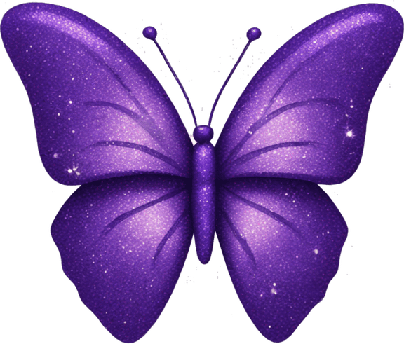 Glitter Butterfly PNG