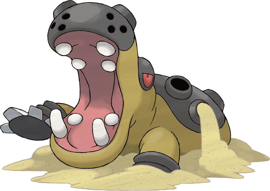 Hippopotas Pokemon PNG