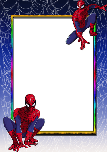 Spider Man Frame PNG