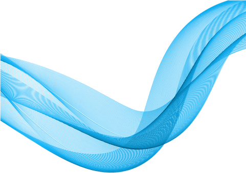 Blue Line Border PNG