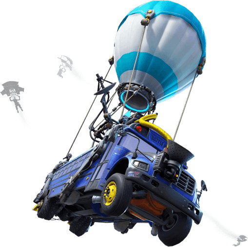 Fortnite Battle Bus PNG