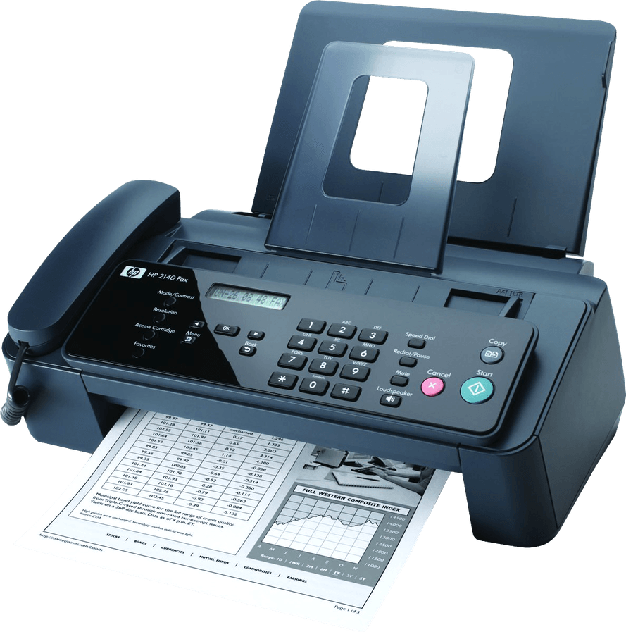 Fax Machine PNG