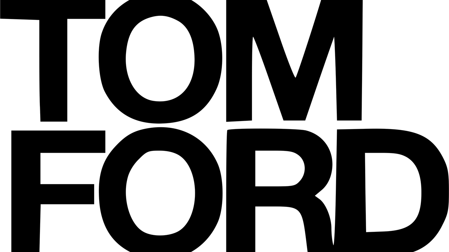 Tom Ford Logo PNG