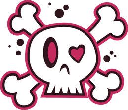 Emo Skull PNG