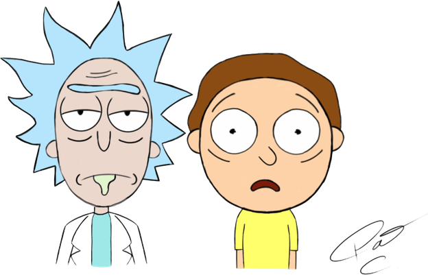 Rick And Monty PNG