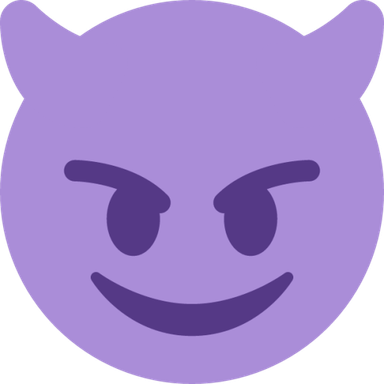 Demon Emoji PNG