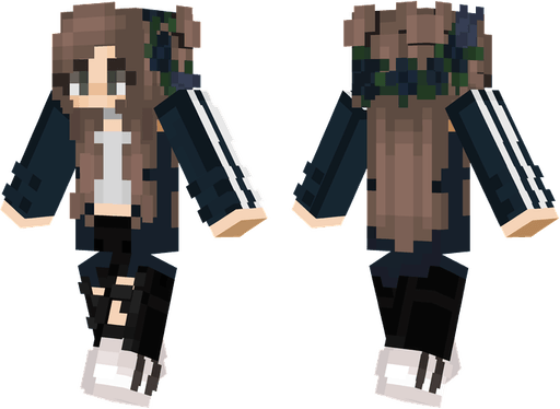 Minecraft Girl Skins PNG