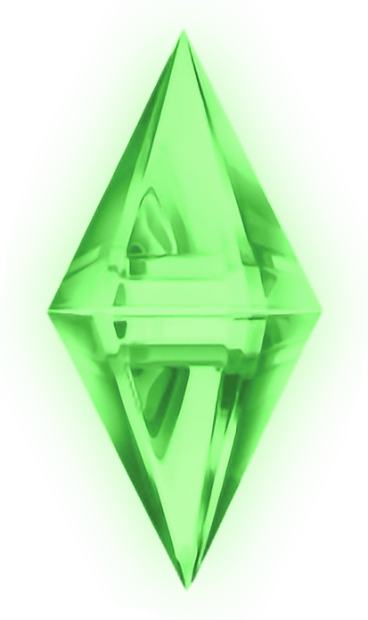 Sims Green Diamond PNG