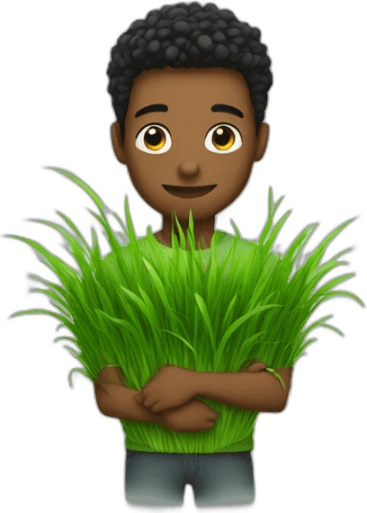 Touching Grass PNG