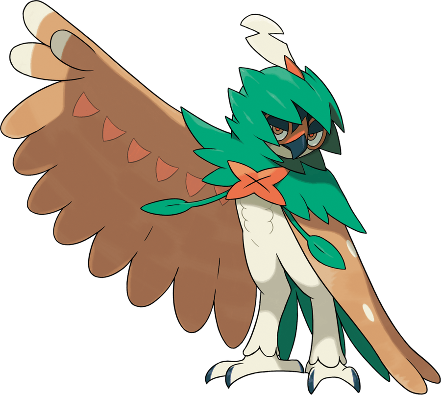Decidueye Pokemon PNG
