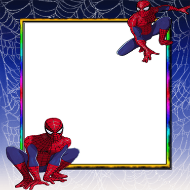 Spider Man Frame PNG