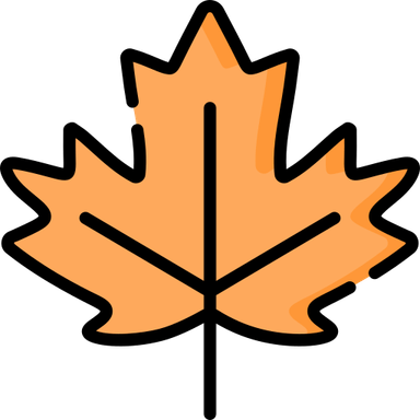 Maple Leaf Emoji PNG