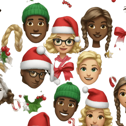 Christmas Preppy PNG