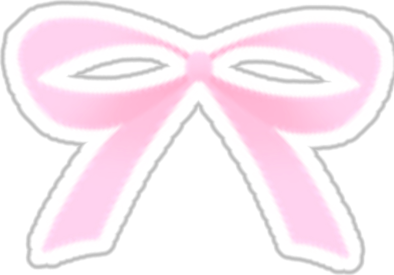 Pink Bow Emoji PNG