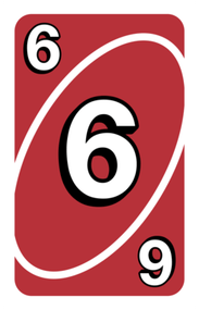 Red Uno Reverse Card PNG