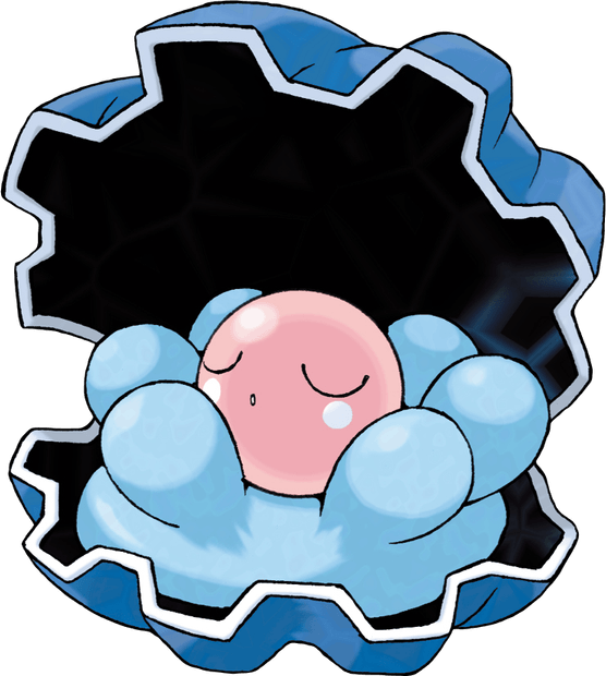 Clamperl Pokemon PNG