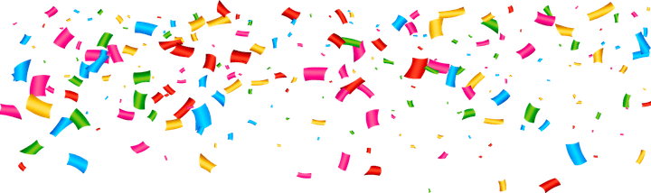 Falling Confetti PNG