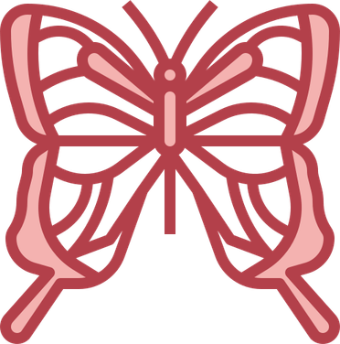 Red Butterfly PNG
