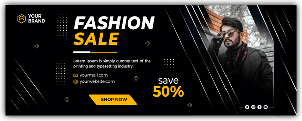 Sales Banner PNG