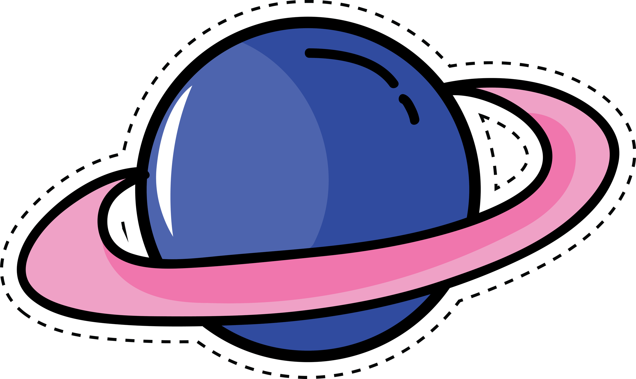 Cartoon Planet PNG