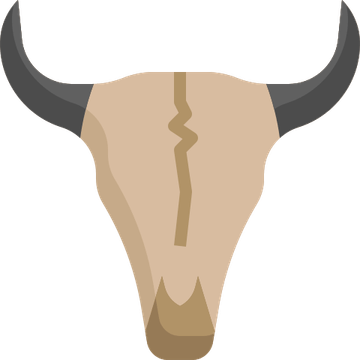 Longhorn Skull PNG