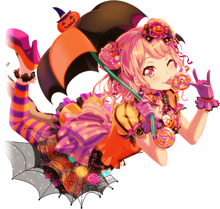 Halloween Aesthetic Theme Girl PNG