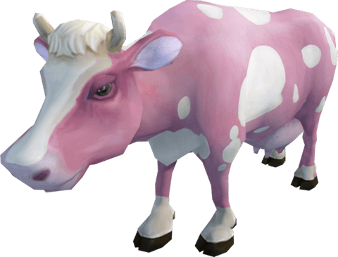 Strawberry Cow PNG