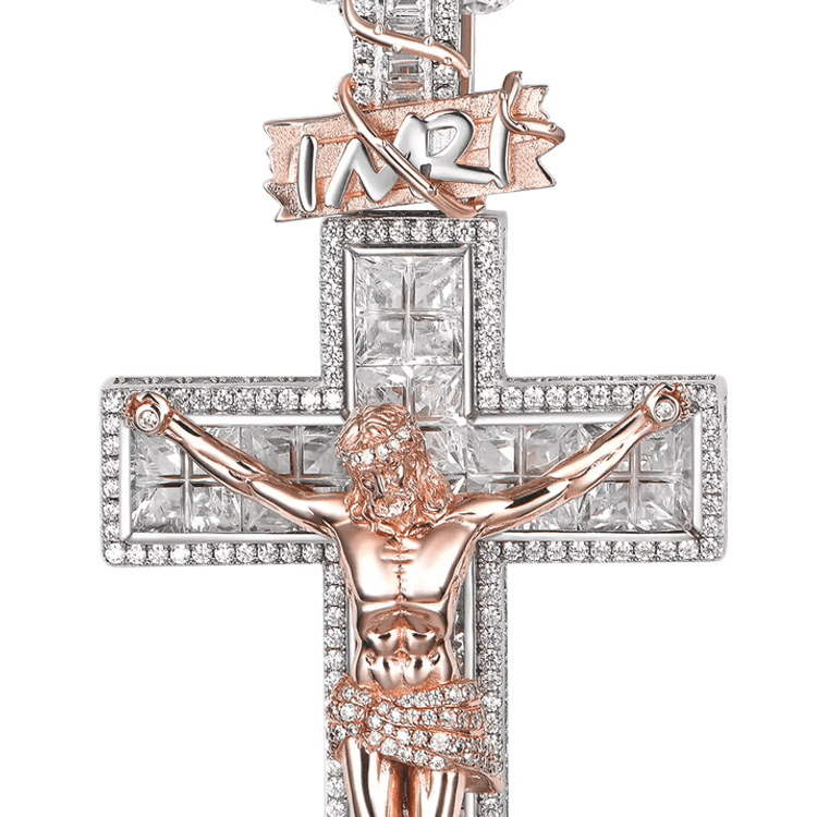 Jesus Cross Chain PNG
