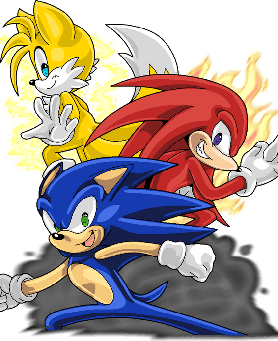 Team Sonic PNG