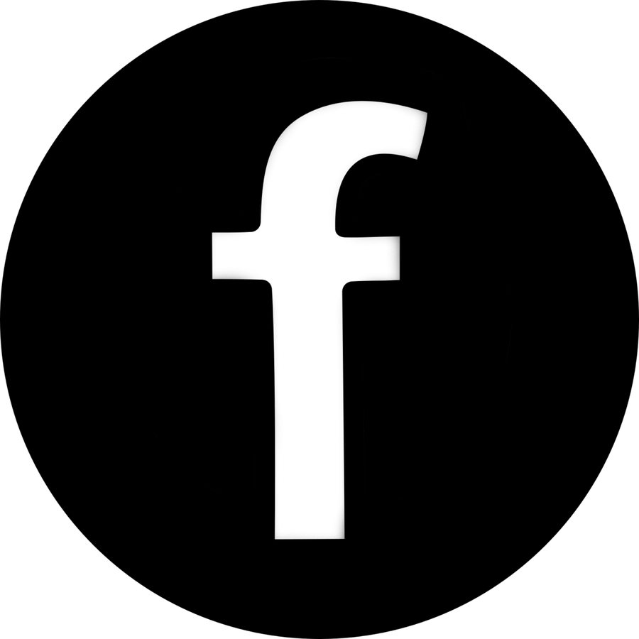 Black Facebook Logo PNG