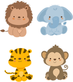 Safari Baby PNG