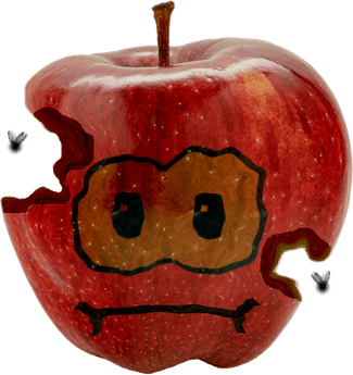 Rotten Apple PNG