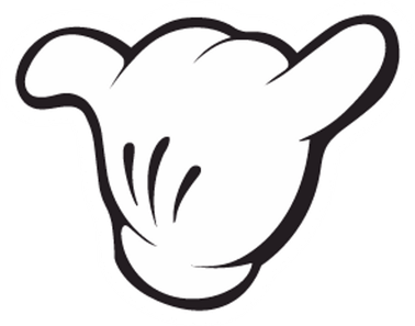 Mickey Hand PNG