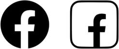 Facebook Logo Black PNG