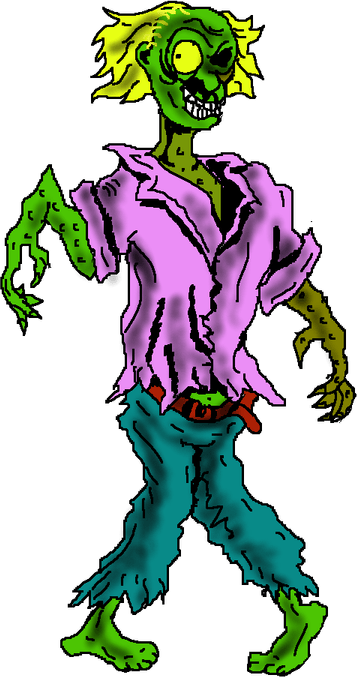 Halloween Zombie PNG