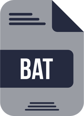 Bat File Icon PNG