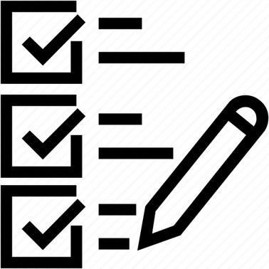 Pencil Check Mark PNG