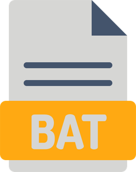 Bat File Icon PNG