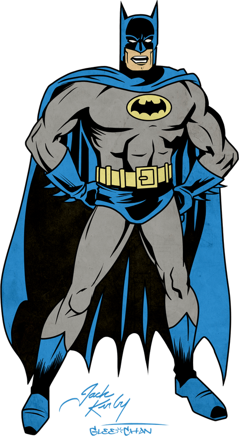 Batman Comic Book Outfit PNG