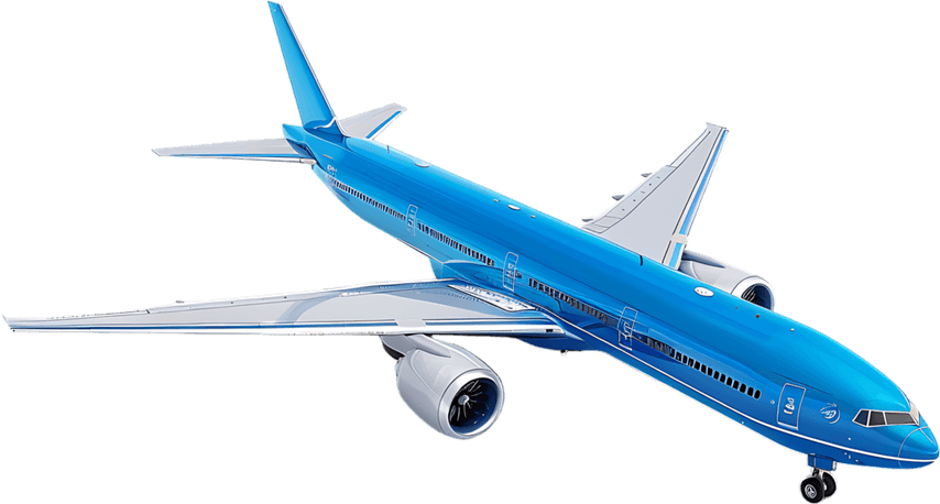 Flying Airplane PNG