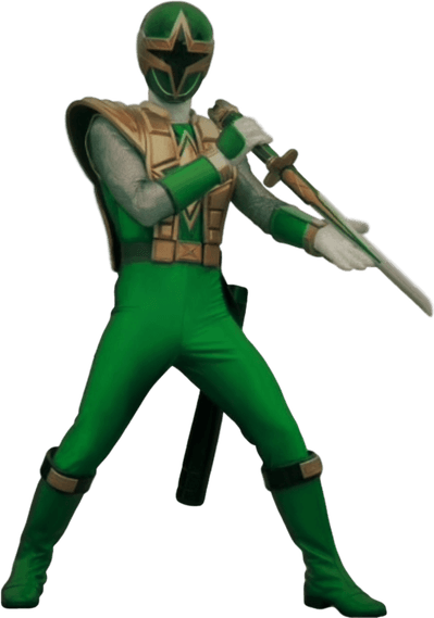 Green Power Ranger PNG