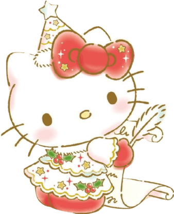 Hello Kitty Christmas PNG