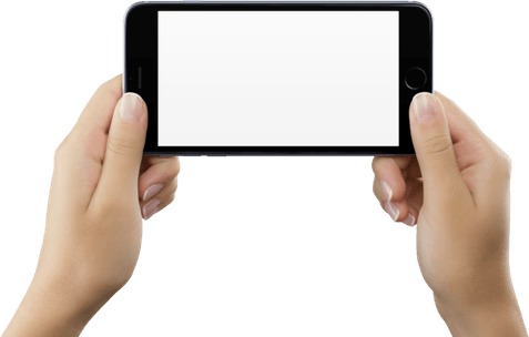 Hold Phone PNG