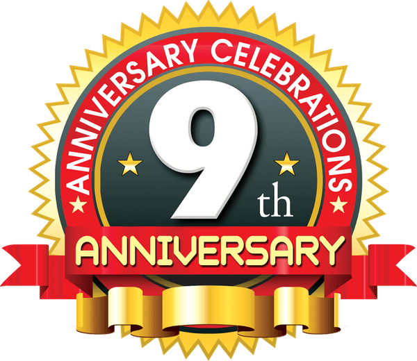 9th Anniversary PNG