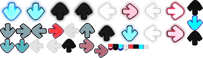 Fnf Notes PNG