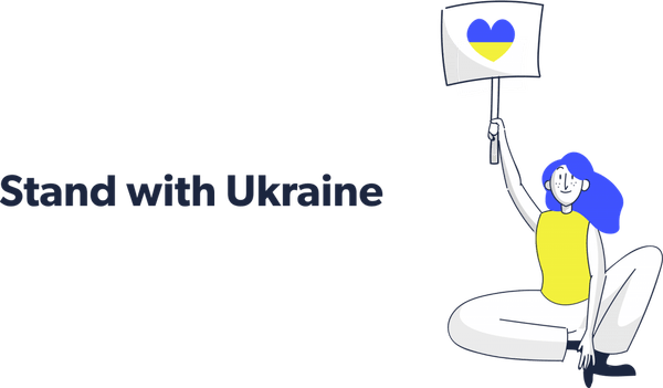 We Stand With Ukraine PNG