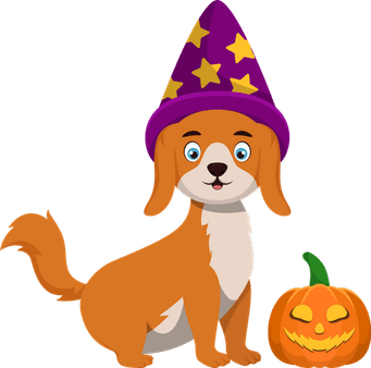 Halloween Dog PNG